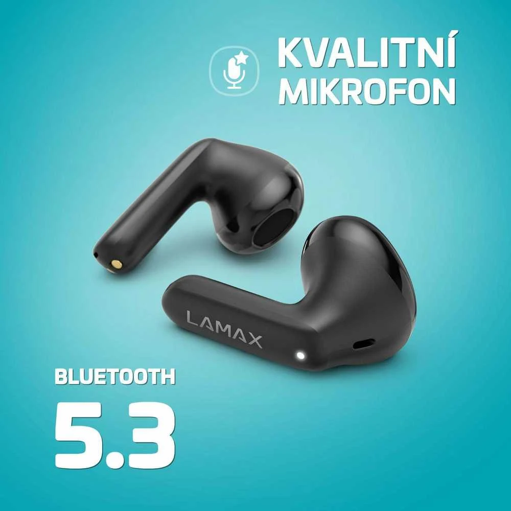 LAMAX Tones1 belaidės ausinės, juodos