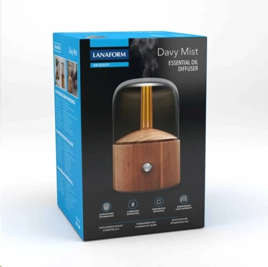 Drėkintuvas Eterinių aliejų garintuvas Lanaform Davy Mist