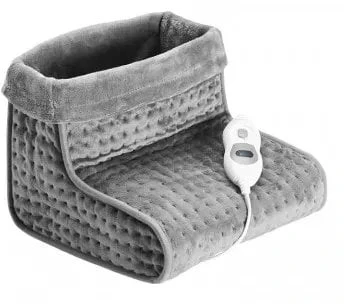 Kojų šildytuvas Lanaform LA180401 Šildymo lygių skaičius 3, Plaunamas, 100% poliesteris, 100 W, Pilkas, Baltas