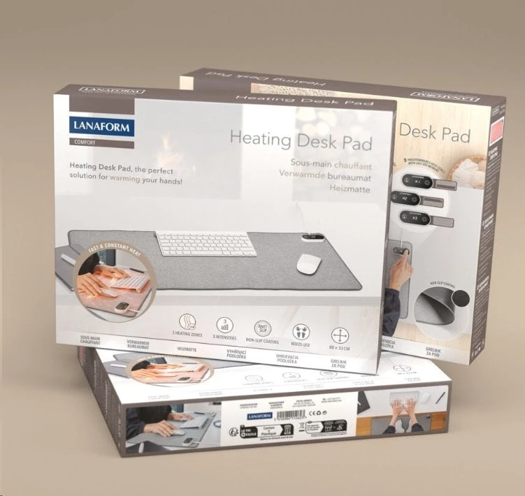 Elektrinis šildomas kilimėlis ant stalo Lanaform Heating Desk Pad