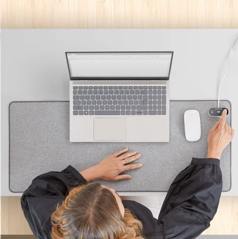 Elektrinis šildomas kilimėlis ant stalo Lanaform Heating Desk Pad