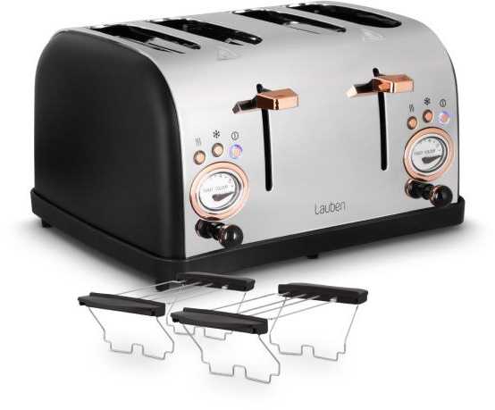 Skrudintuvas Lauben Lauben 4 Slice Toaster 1500BC