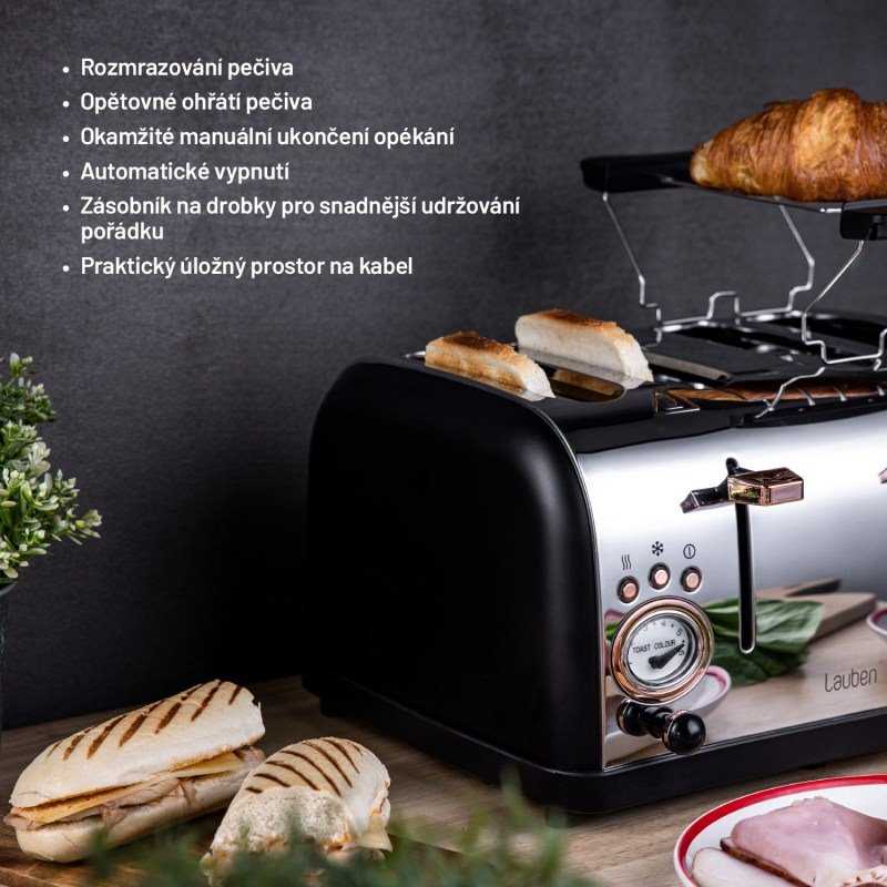 Skrudintuvas Lauben Lauben 4 Slice Toaster 1500BC