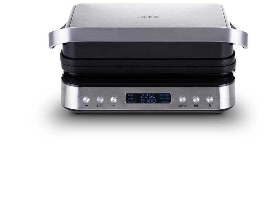 Elektrinis grilius Lauben Kontaktgrill Deluxe 2000ST 2000W juodas retail