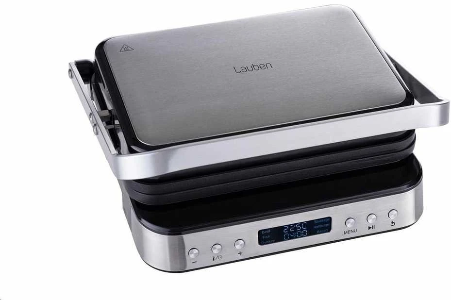 Elektrinis grilius Lauben Kontaktgrill Deluxe 2000ST 2000W juodas retail