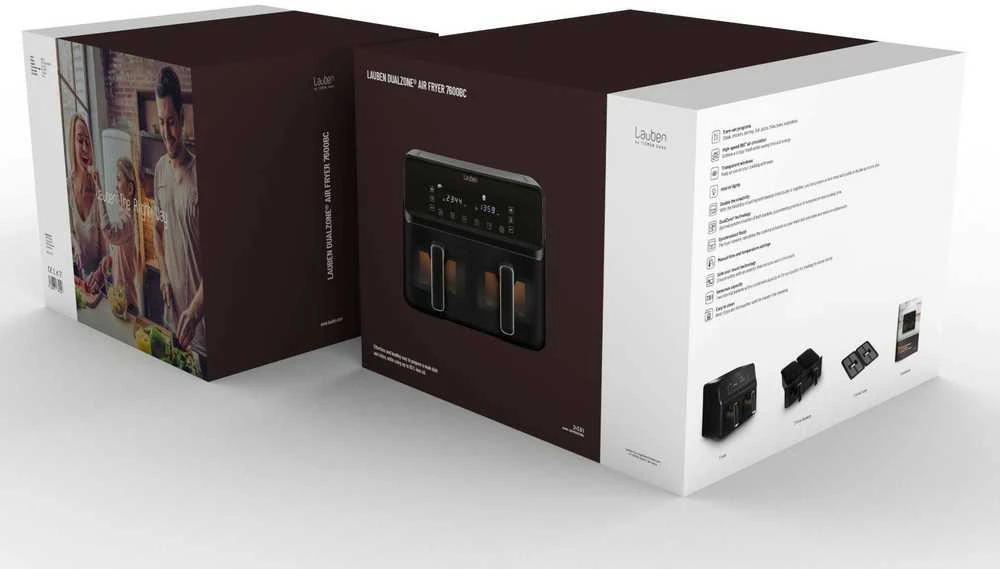 Lauben DualZone® oro gruzdintuvė 8000BC