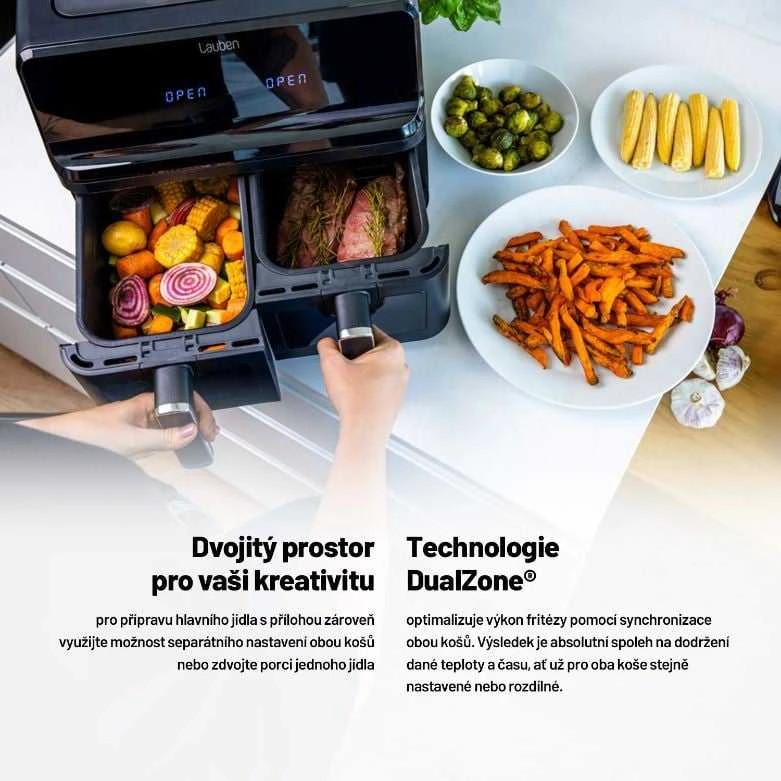 Lauben DualZone® oro gruzdintuvė 8000BC