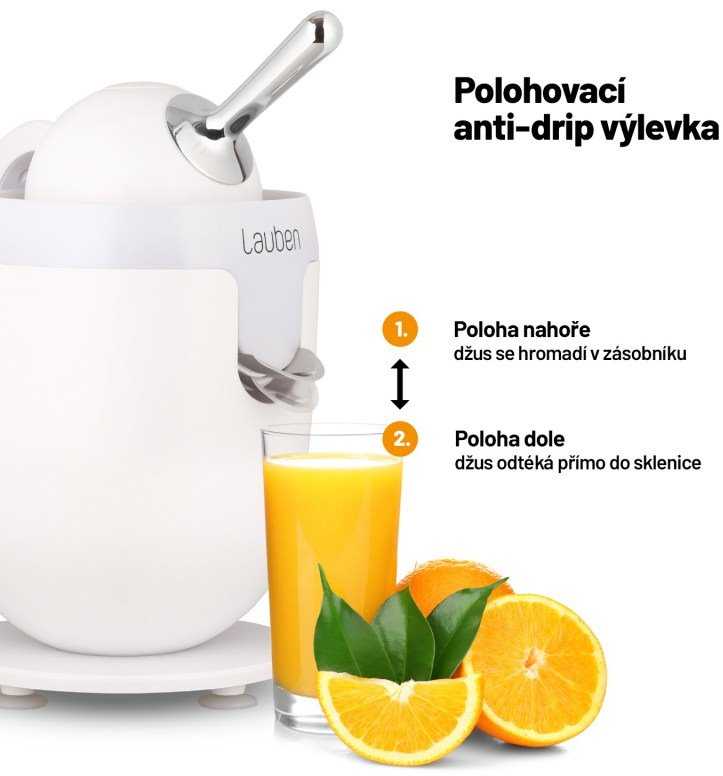 Sulčiaspaudė Citrus presser Lauben 110WT