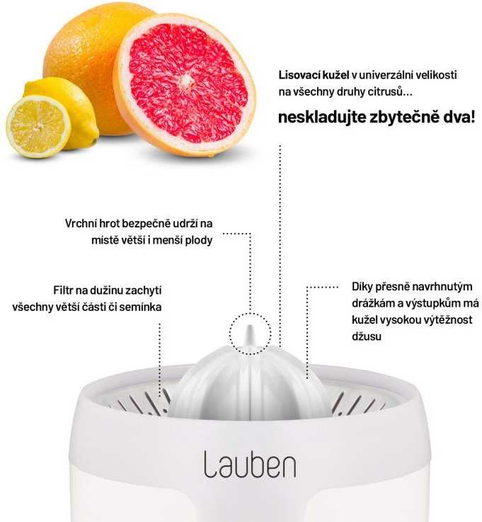 Sulčiaspaudė Citrus presser Lauben 110WT