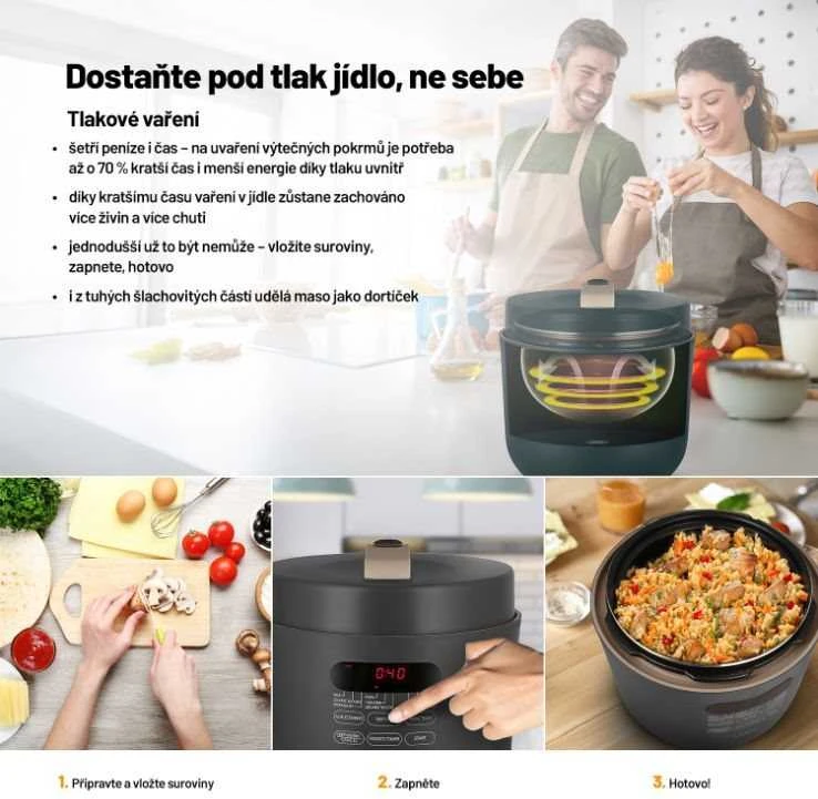 Lauben elektrinė slėginė viryklė 5000AT