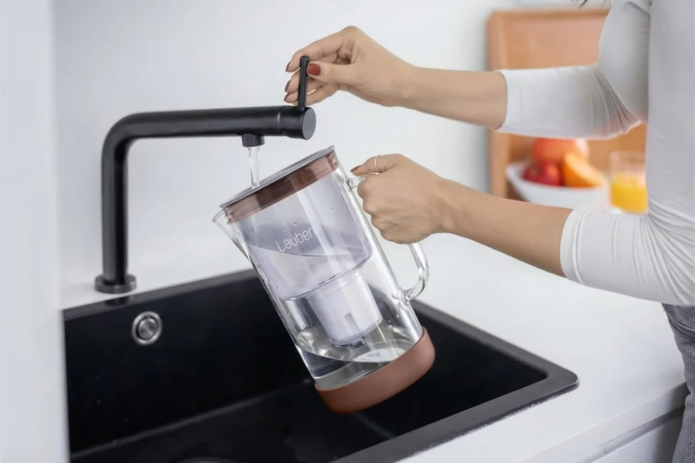 Lauben Glass Vanduo Filter Jug 25GW - filtrační konvice