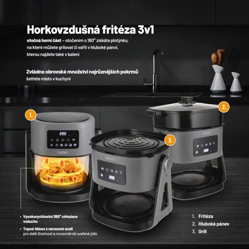 Lauben 3in1 oro gruzdintuvė 5500BG