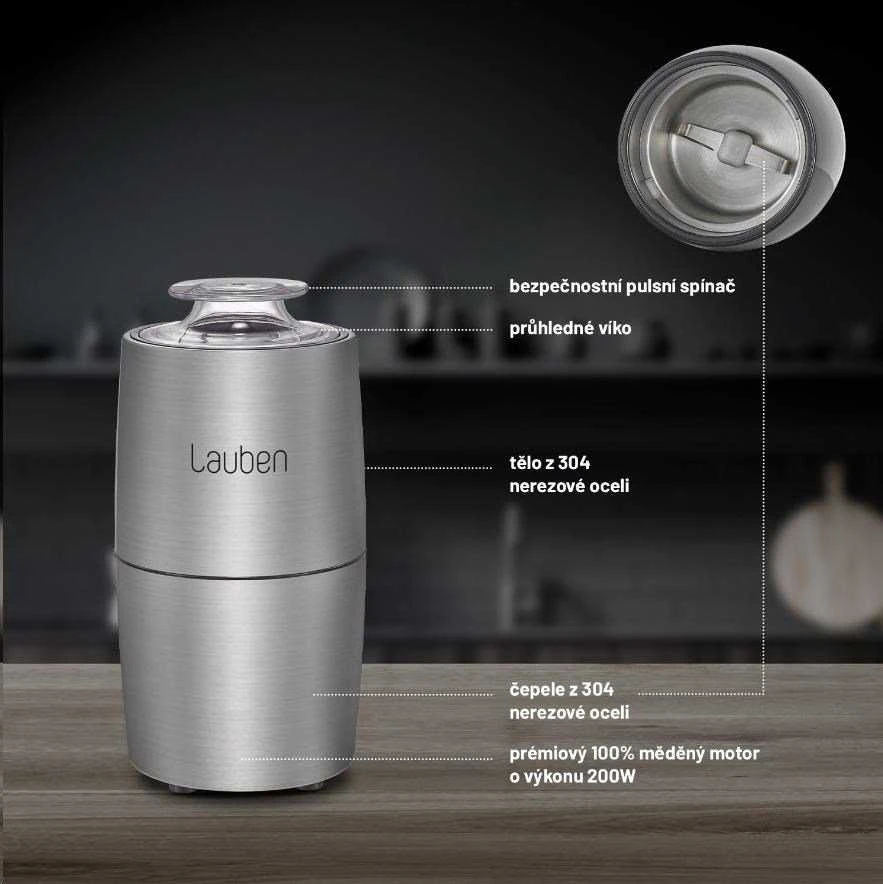 Kavamalė Lauben Grinder 200ST