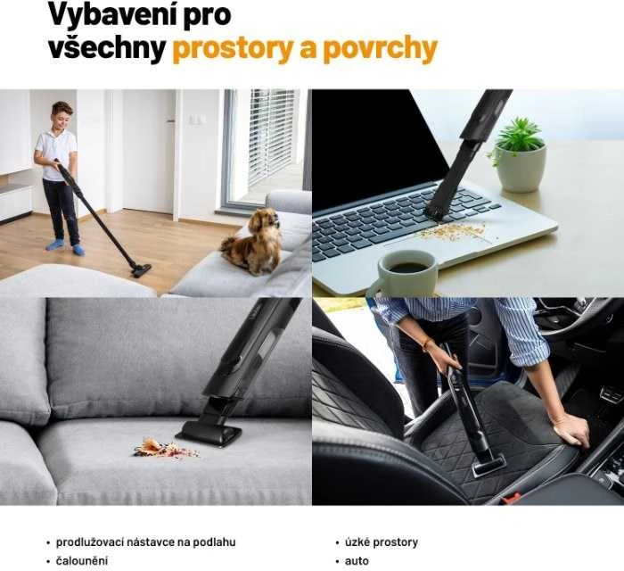 Dulkių siurblys Lauben Lauben Hand Vacuum 2in1 120BC