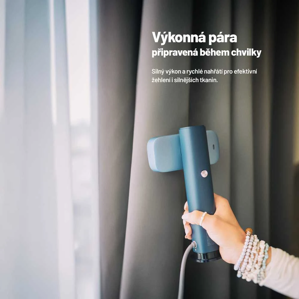 Garo valytuvas drabužiams Lauben Garo valytuvas drabužiams/żelazko podróżne Handheld Garų lygintuvas 1200GB 1200W