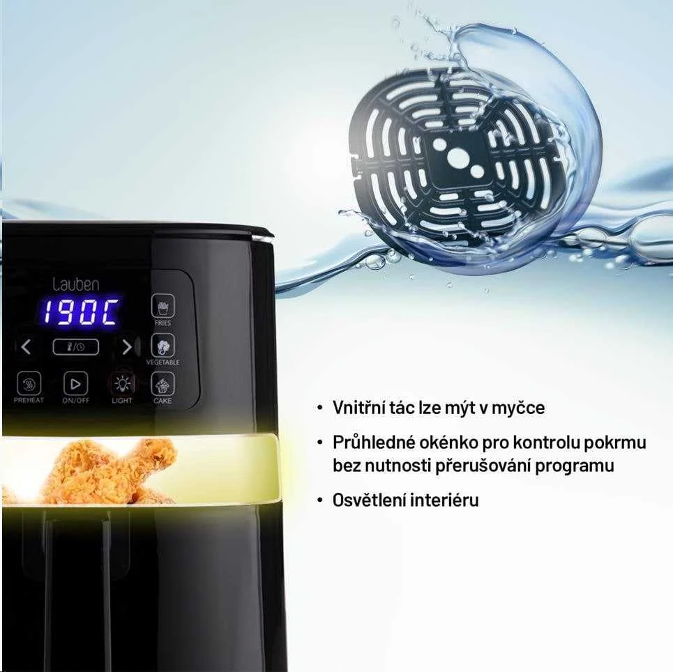 Karšto oro gruzdintuvė Lauben Hot Air Fryer 4000BC