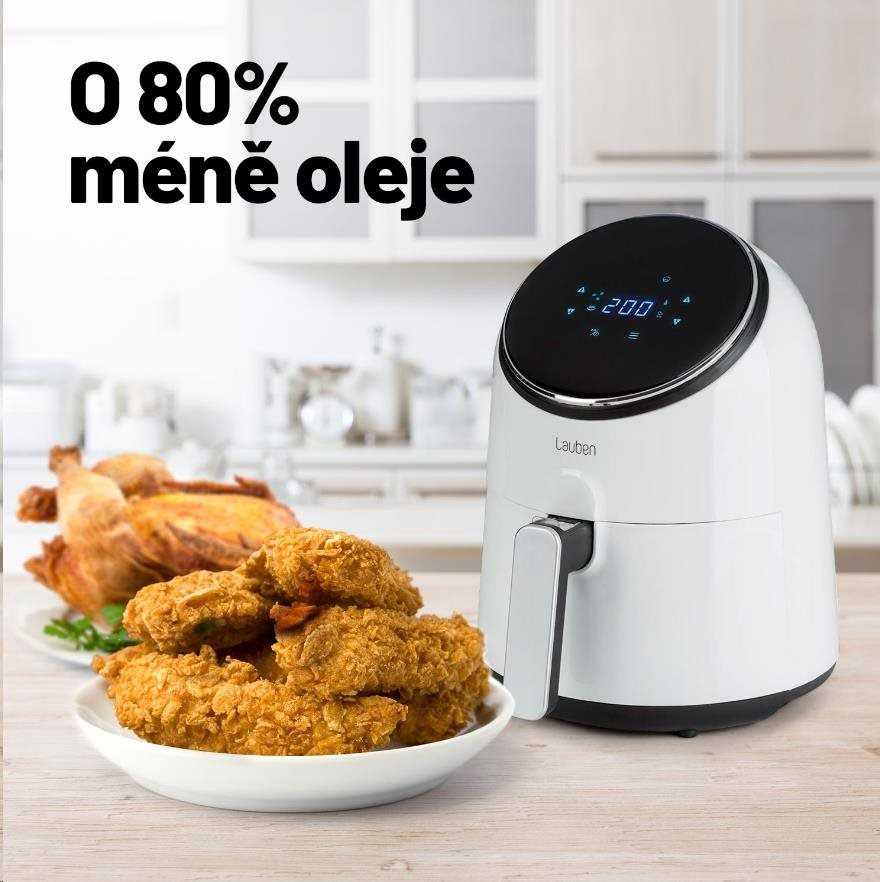 Lauben 2500WT karšto oro neriebi gruzdintuvė