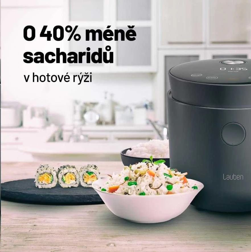 Ryžių virimo aparatas Lauben Low Sugar Rice Cooker 1500AT
