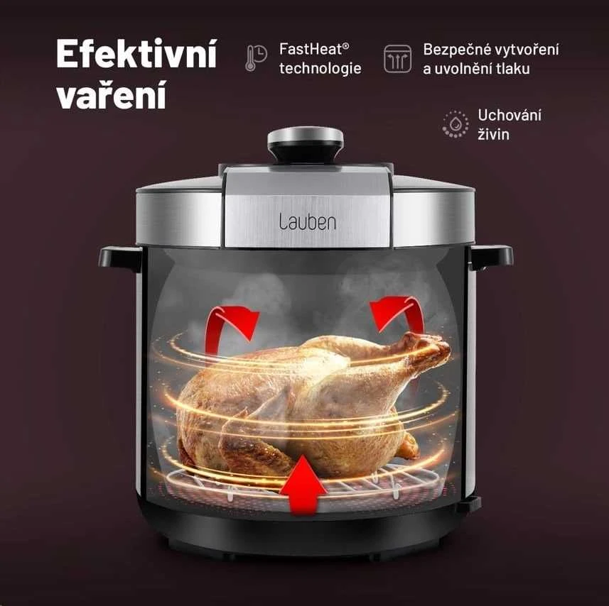 Daugiafunkcis puodas Lauben Multi Cooker 18SB Czech Edition