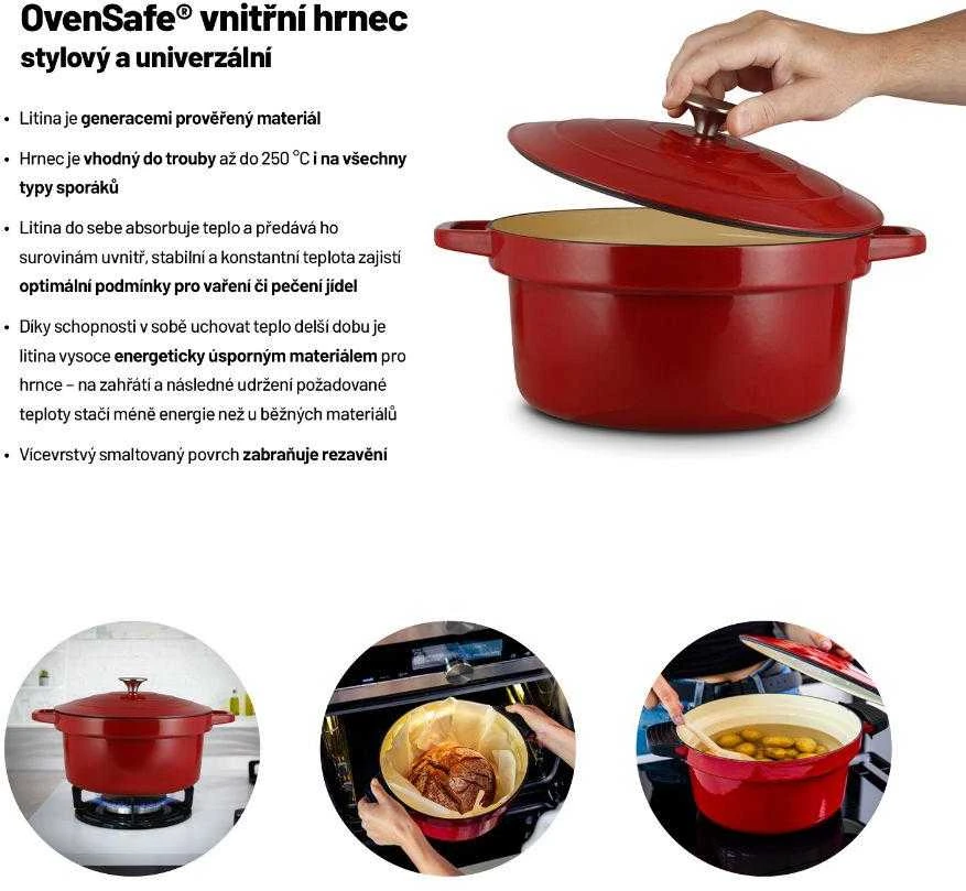 Daugiafunkcinis puodas Lauben Lauben OvenSafe®️ Daugiafunkcinis puodas 6000RS
