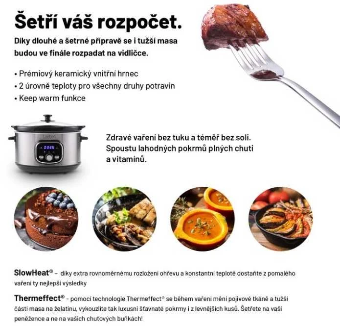 Daugiafunkcinis puodas Lauben Slow Cooker 3500SB