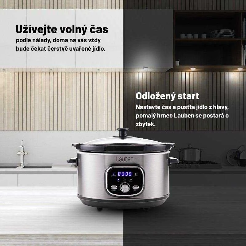 Daugiafunkcinis puodas Lauben Slow Cooker 3500SB