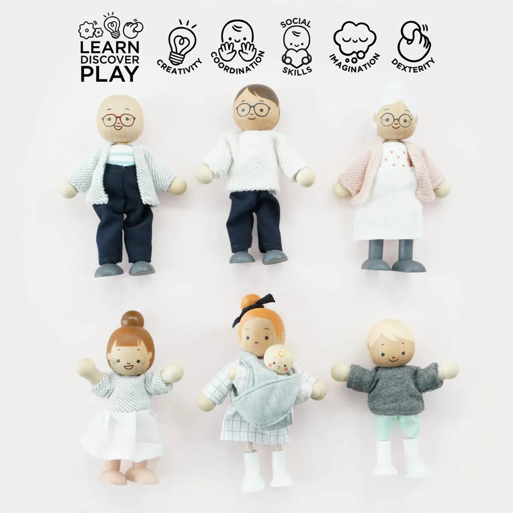 Le Toy Van "My Little Family" figūrėlės
