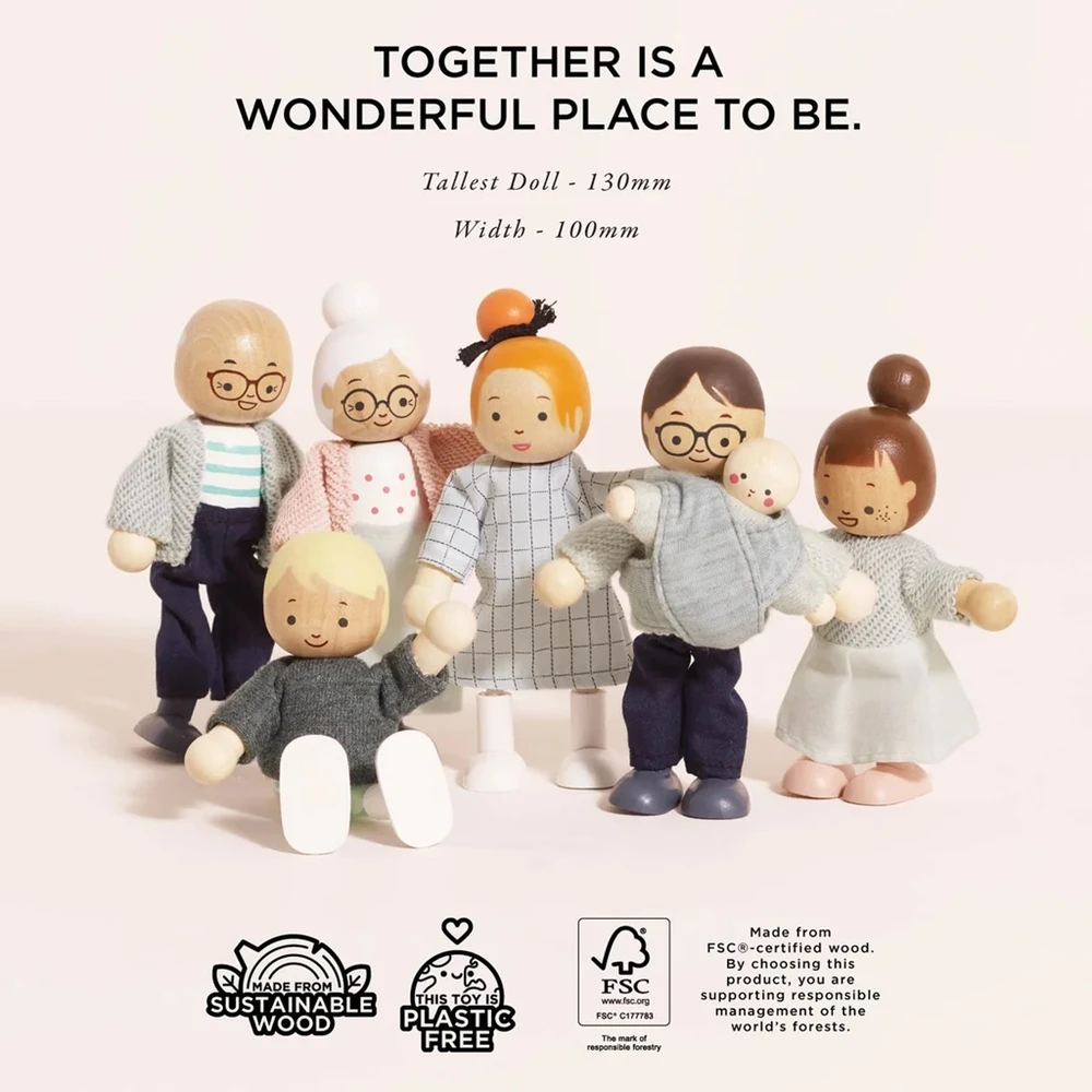 Le Toy Van "My Little Family" figūrėlės