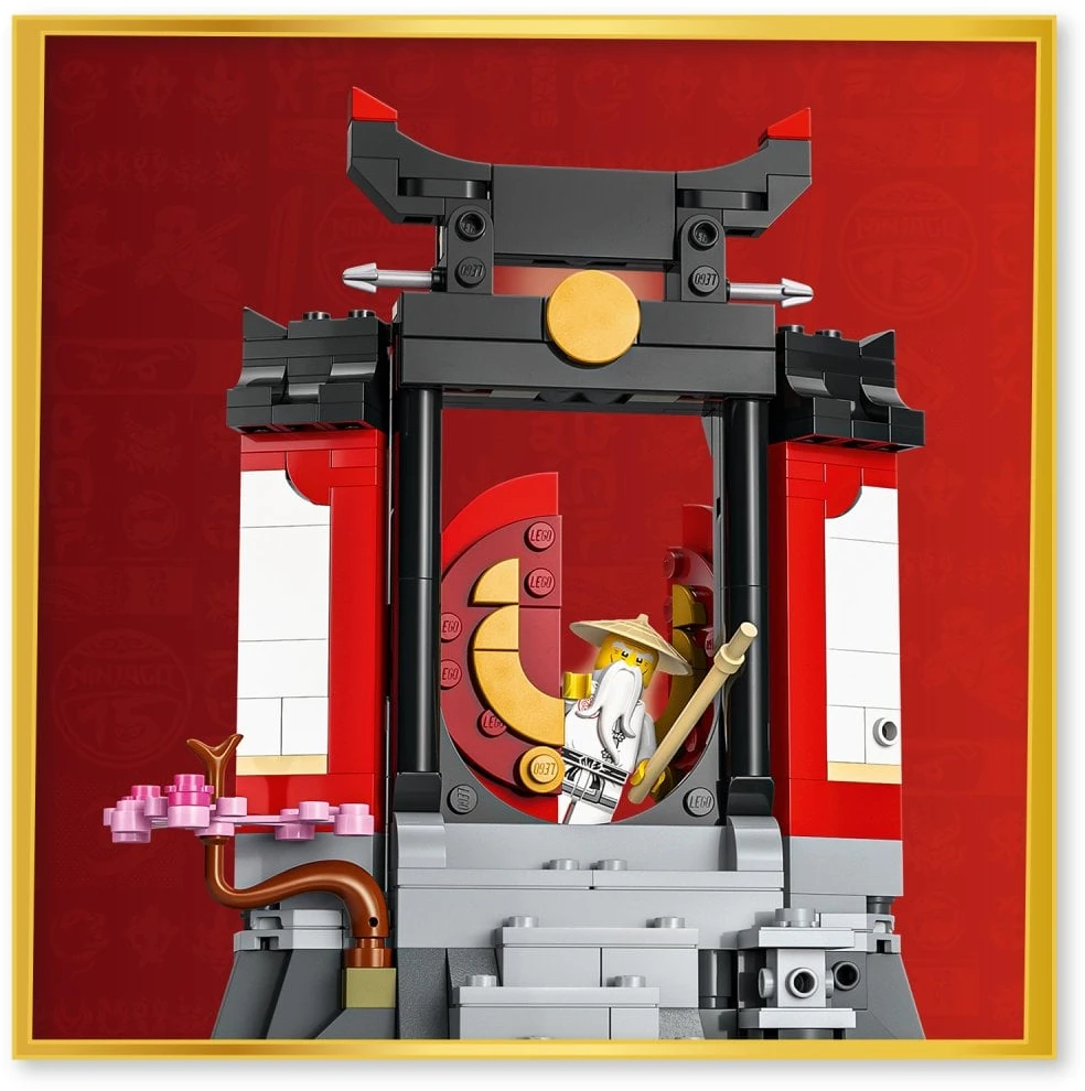 LEGO Ninjago dekoracija su ninja veikėjais — 15-metis 71866