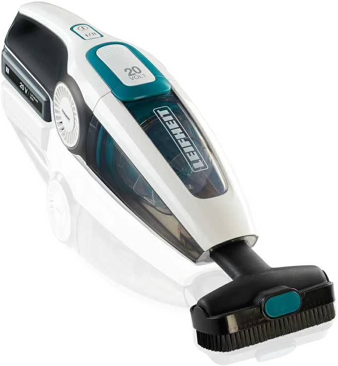 Dulkių siurblys Leifheit PowerVac 2in1 2-in-1 stick vacuum Baterija Dry Cyclonic Bagless Juodas, Mėlyna, Baltas