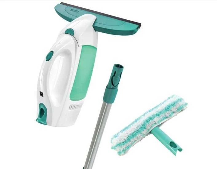 Leifheit Window vacuum cleaner, Baltas/žalias, Cordless