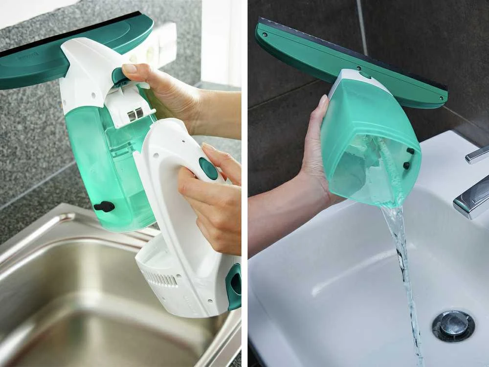 Leifheit 51016 electric window cleaner Mėlyna, Baltas