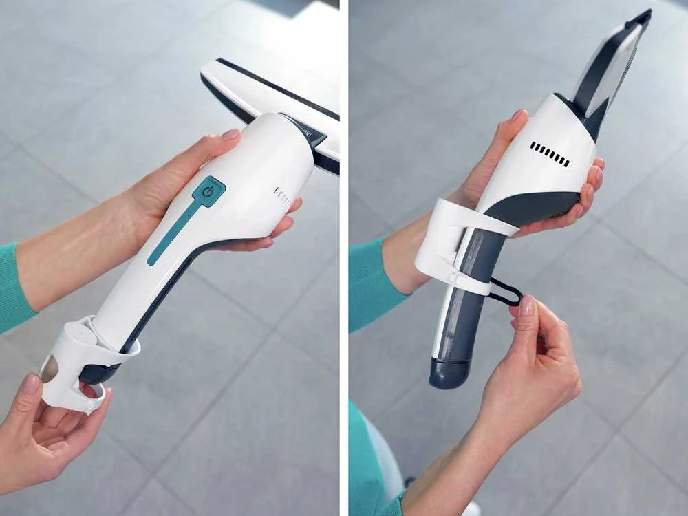 Leifheit Nemo 51042 langų valytuvas su Click sistemos adapteriu