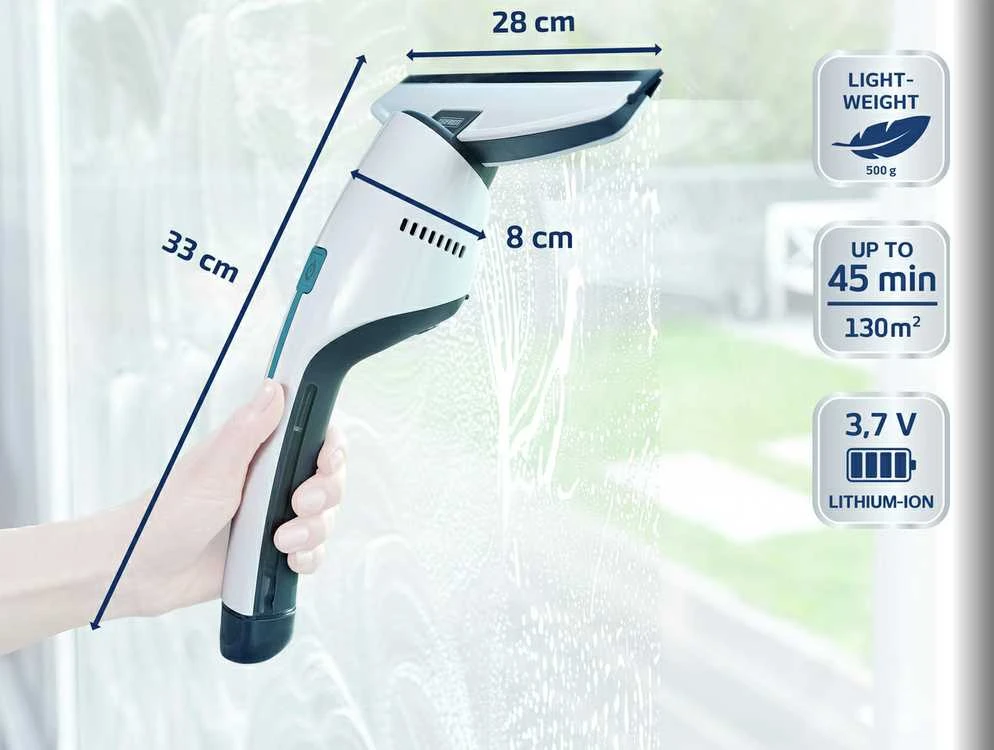 Leifheit Nemo 51042 langų valytuvas su Click sistemos adapteriu