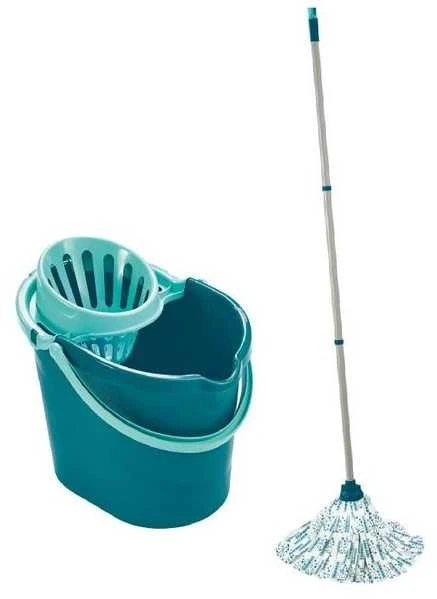Leifheit 56792 mop Metal, Plastic, Viscose Turquoise, Baltas