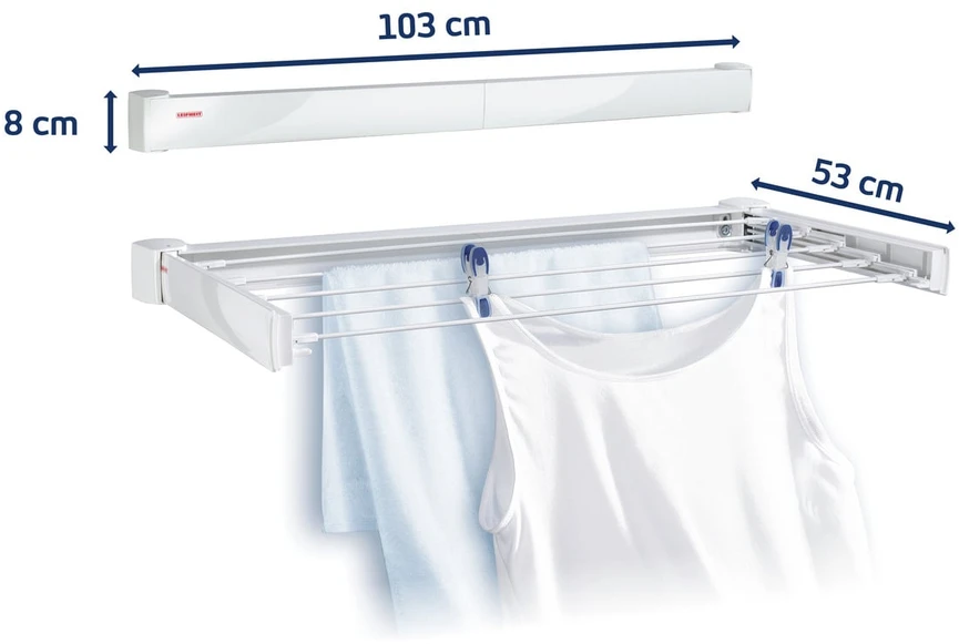 Leifheit Sieninė skalbinių džiovyklė Telegant 72 Protect, 83305