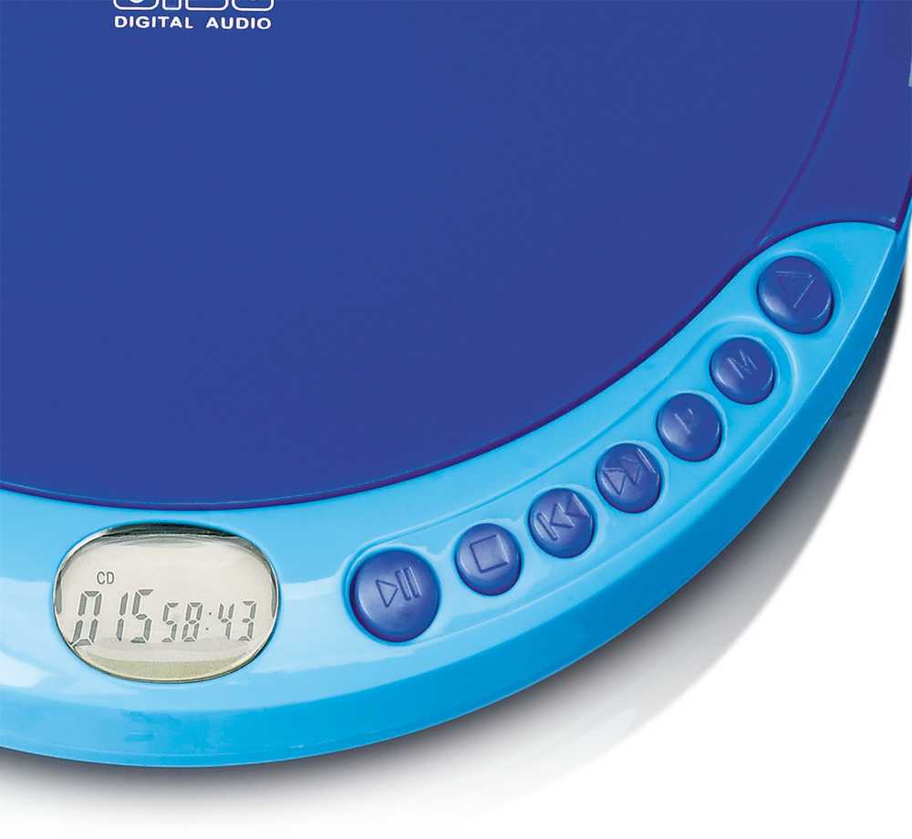 Lenco CD-011 blau