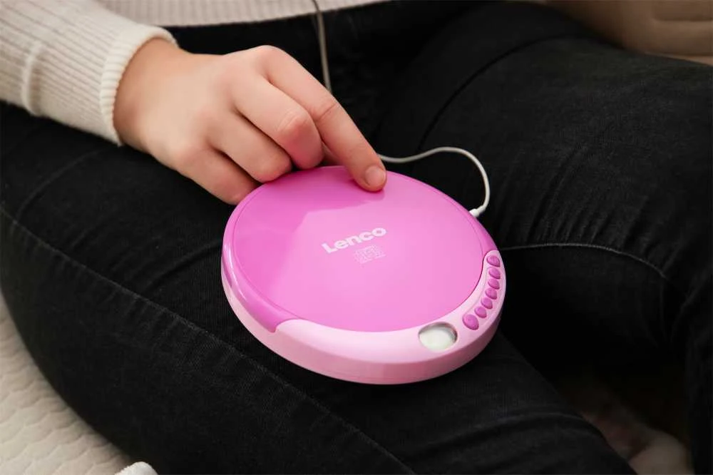 Lenco CD-011 rožinė