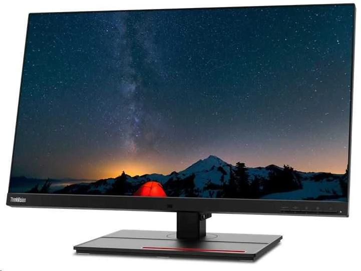 Monitorius Lenovo | ThinkVision | P27u-20 | 27 " | IPS | 4K UHD | 16:9 | 60 Hz | 4 ms | 3840 x 2160 | 450 cd/m² | HDMI jungtys quantity 2 | Raven Juodas | Garantija 36 mėn.