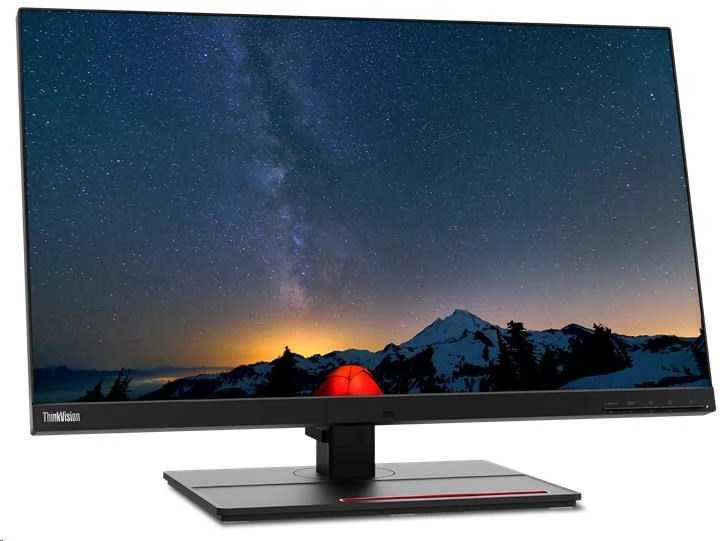 Monitorius Lenovo | ThinkVision | P27u-20 | 27 " | IPS | 4K UHD | 16:9 | 60 Hz | 4 ms | 3840 x 2160 | 450 cd/m² | HDMI jungtys quantity 2 | Raven Juodas | Garantija 36 mėn.