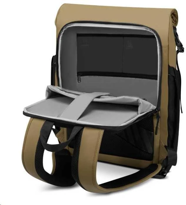 Lenovo GX41U39298 laptop case 40.6 cm (16") Backpack Juodas, Geltona
