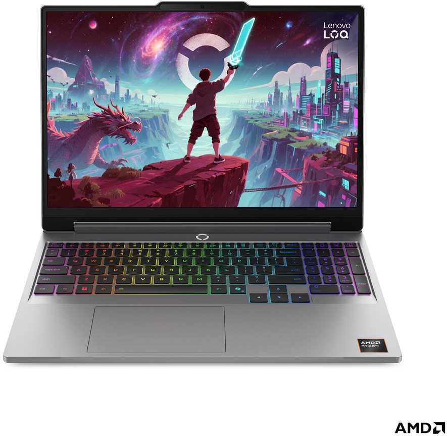 Nešiojamas kompiuteris Lenovo LOQ 15AHP11 Luna Pilkas (83TN0036CK)