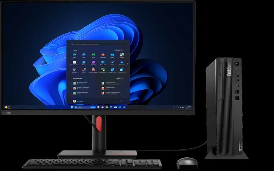 LENOVO ThinkCentre M70s G5 SFF stacionarus kompiuteris – i7-14700, 16GB, 512SSD, DVD-RW, W11P
