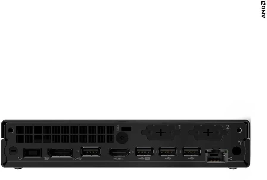 LENOVO asmeninis kompiuteris ThinkCentre M75q G5 Tiny – Ryzen5 8500GE, 16 GB, 512 SSD, be DVD, WiFi, BT, W11P