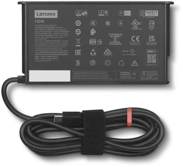 Lenovo | „ThinkPad“ kintamosios srovės adapteris (USB-C) | USB-C | 135 W | Kintamosios srovės adapteris