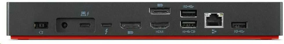 Lenovo | ThinkPad Thunderbolt 4 Workstation Dock | Dokas | Ethernet LAN (RJ-45) jungtys 1 | DisplayPorts kiekis 2 | USB 3.0 (3.1 Gen 1) jungtys kiekis 3 | HDMI jungtys kiekis 1 | Ethernet LAN | 230 W | Garantija 36 mėn.
