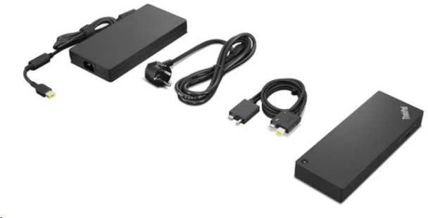 Lenovo | ThinkPad Thunderbolt 4 Workstation Dock | Dokas | Ethernet LAN (RJ-45) jungtys 1 | DisplayPorts kiekis 2 | USB 3.0 (3.1 Gen 1) jungtys kiekis 3 | HDMI jungtys kiekis 1 | Ethernet LAN | 230 W | Garantija 36 mėn.