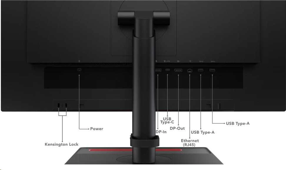 Monitorius LENOVO ThinkVision T24m-29 23,8 colio IPS 16:9 1920x1080 250cd/m2 4ms HDMI DP USB