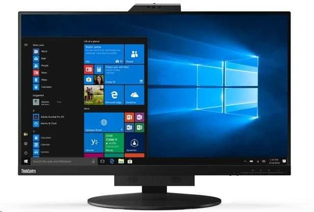 Lenovo | Monitorius | ThinkCentre Tiny In One | 27 " | IPS | QHD | 16:9 | 60 Hz | 14 ms | 2560 x 1440 | 350 cd/m² | HDMI jungtys quantity 1 | Juodas | Garantija 36 mėn.