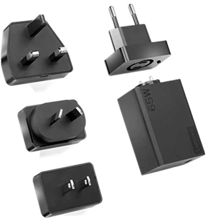 Lenovo | 65 W USB-C kintamosios srovės kelioninis adapteris | USB-C | 65 W | USB maitinimo adapteris